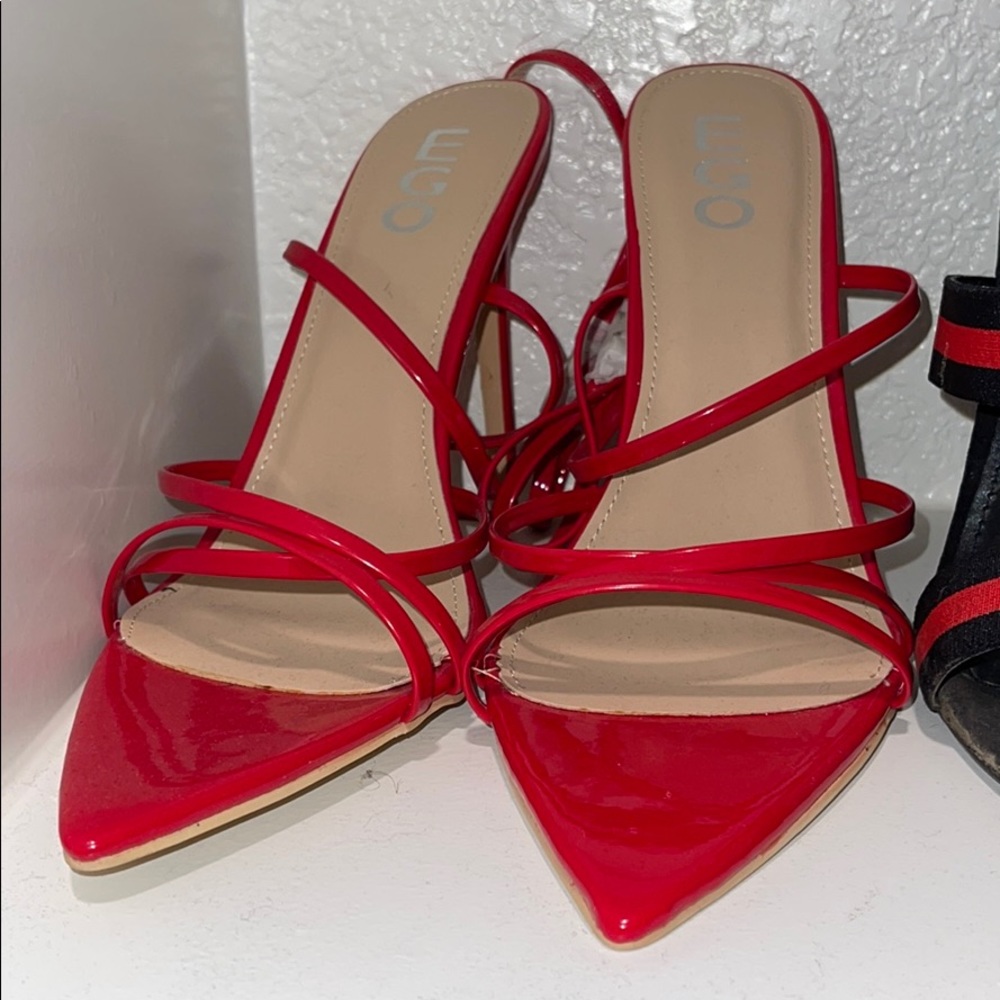 Red Ego heels